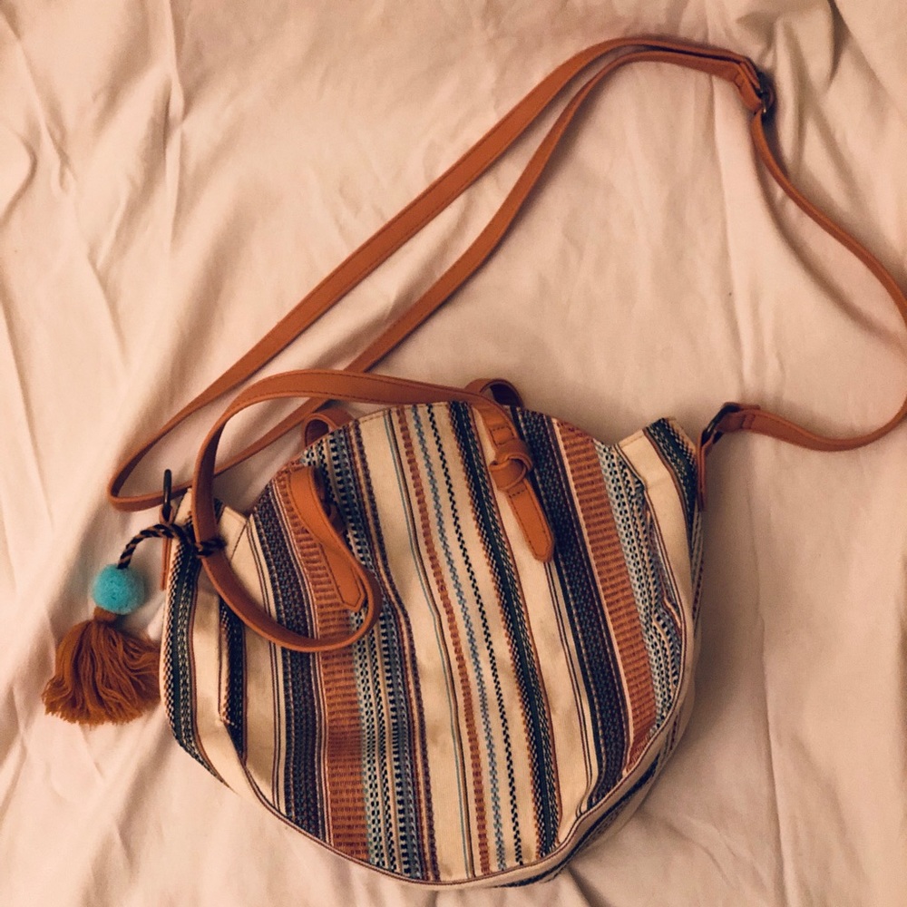 Colorful Mediterranean Style Shoulder Bag